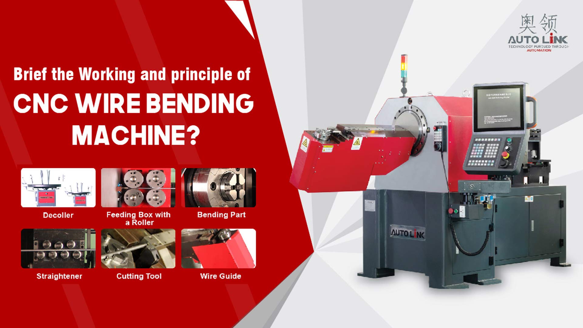 Working Principle Of CNC Wire Bending Machine