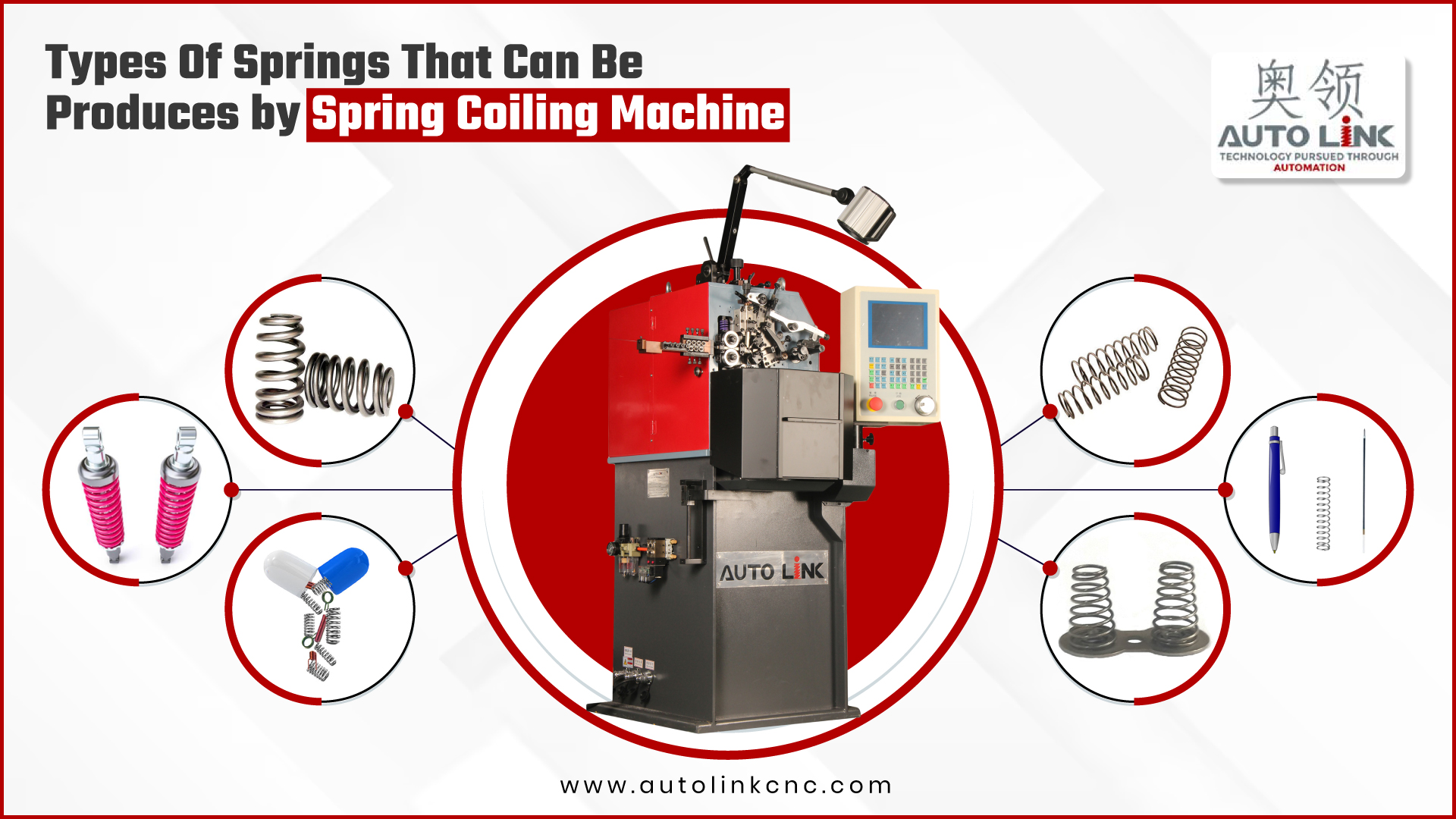 2D Spring Coiling Machine