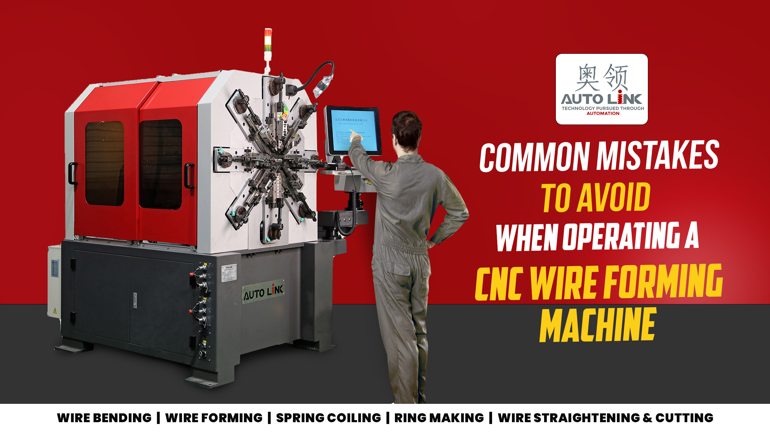CNC Wire Forming Machine