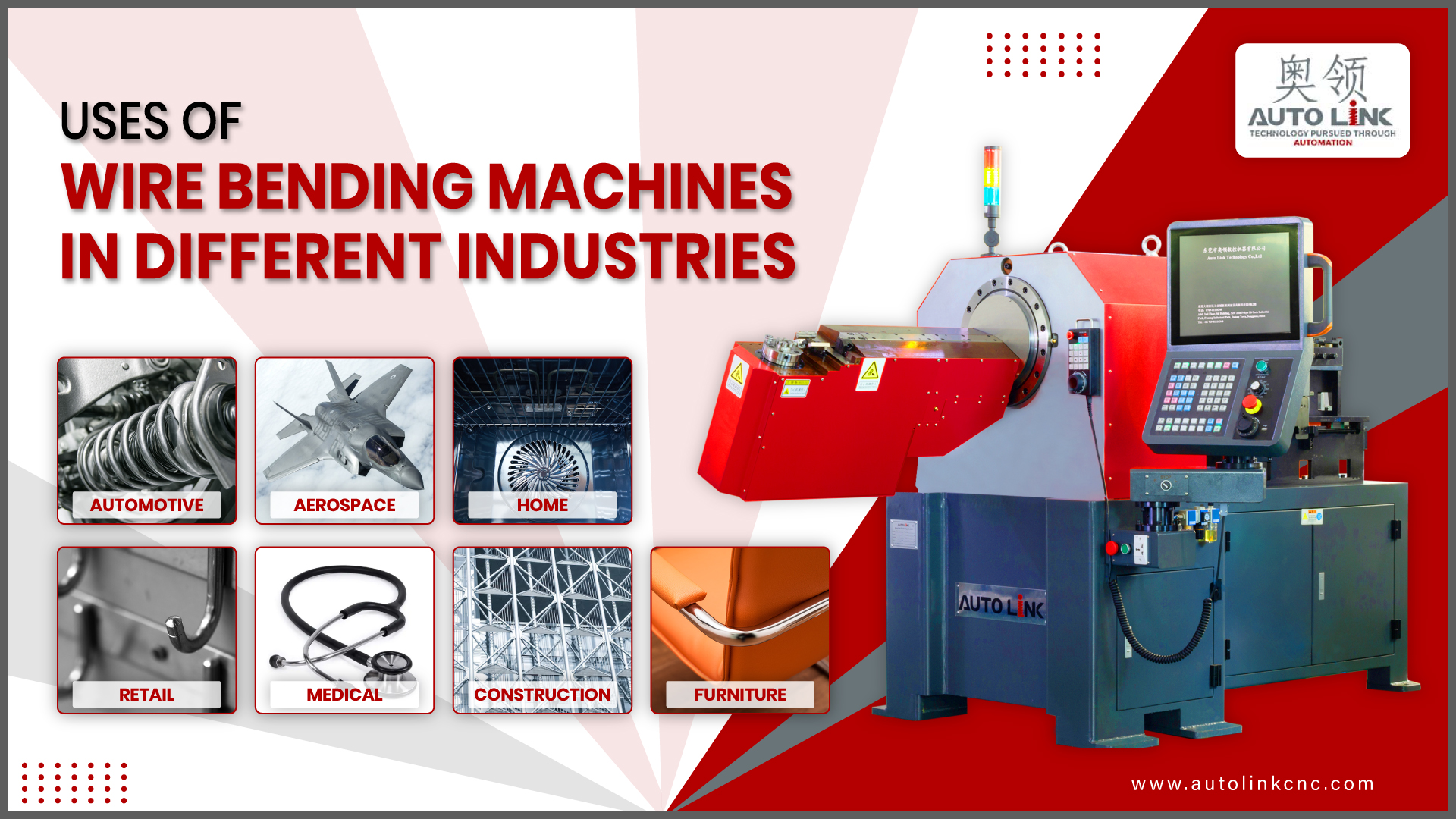 Uses Of Wire Bending Machines In Different Industries
